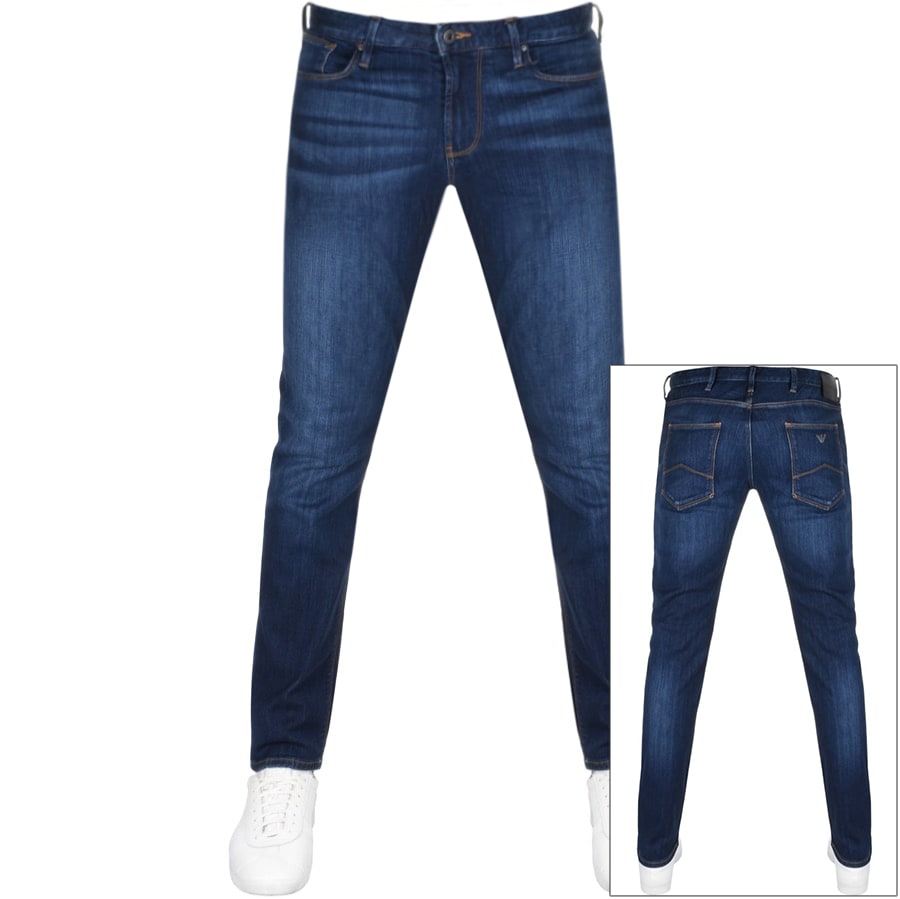 Alternative Image for ProductEmporio Armani J06 Slim Fit Jeans Blue1